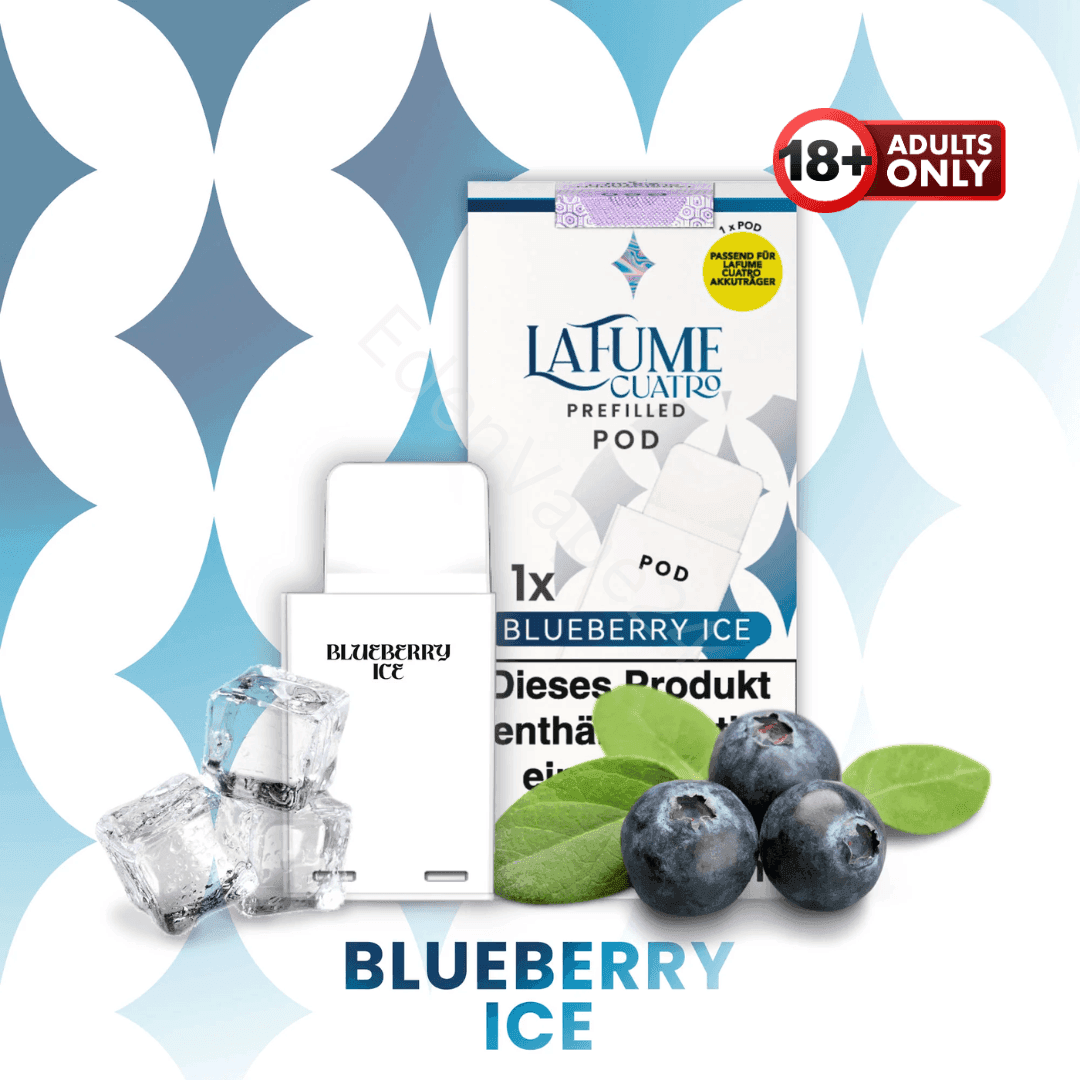 LaFume Cuatro Pod - Blueberry Ice - EdenVape24